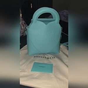 Tiffany & Co. Blue Leather Women's Bag
